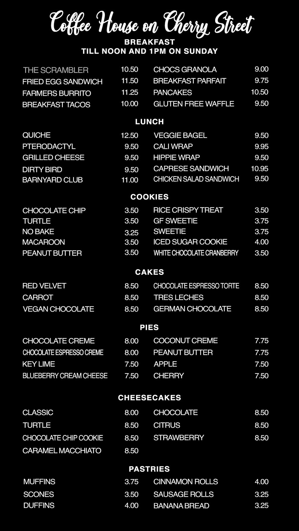 Coffee House on Cherry Street